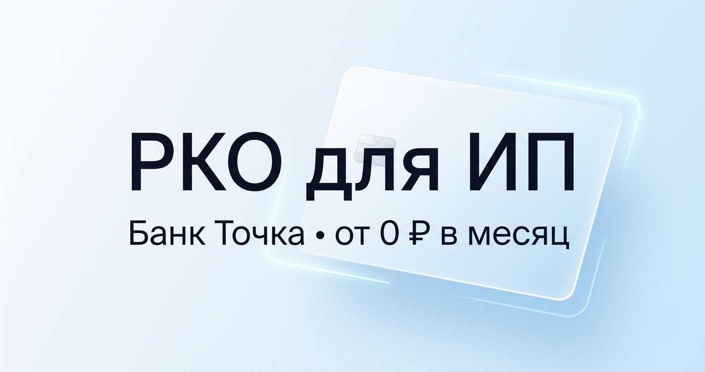 РКО в банке Точка для ИП в 2026: тарифы, условия, пошаговая инструкция